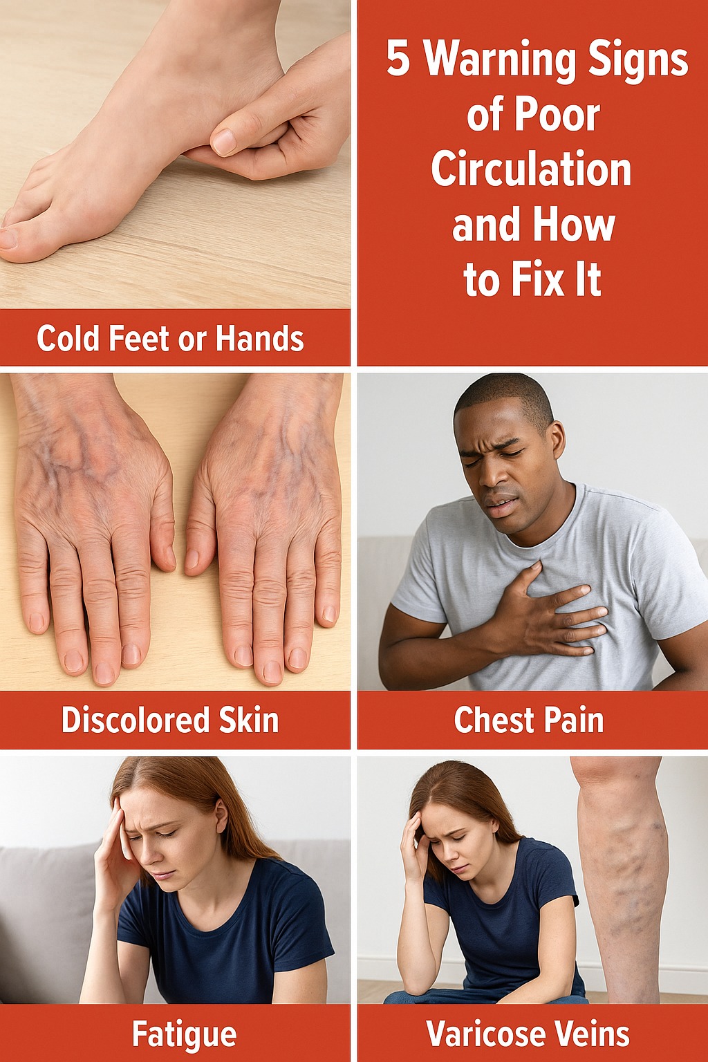 5 Warning Signs of Poor Circulation and How to Fix It 1