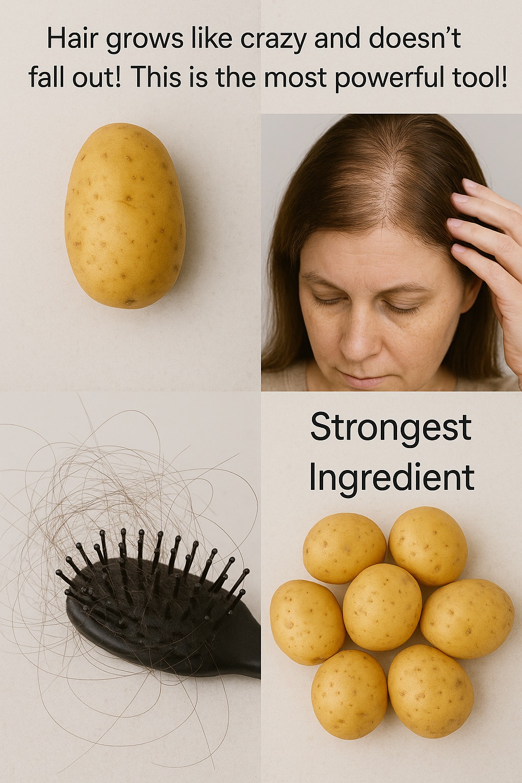 Transform Your Hair Care Routine with Potato Juice 1