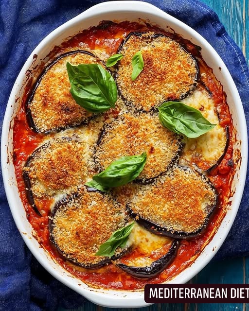 Baked Eggplant Parmigiana 1