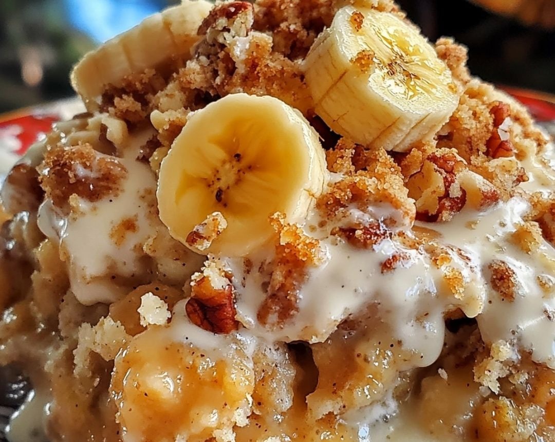 Southern Banana Cobbler 1