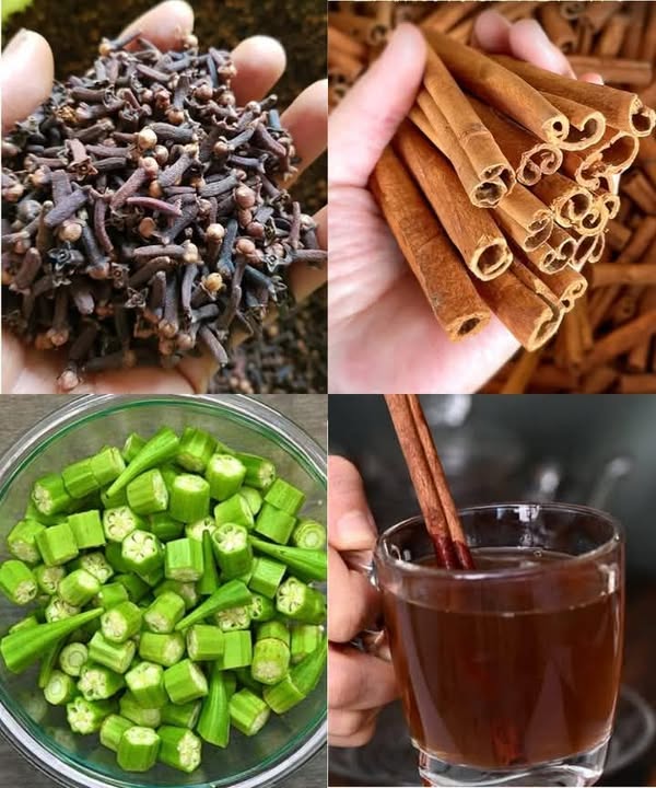 Simple Blend with Unique Properties Okra, Cloves, and Cinnamon Water 1