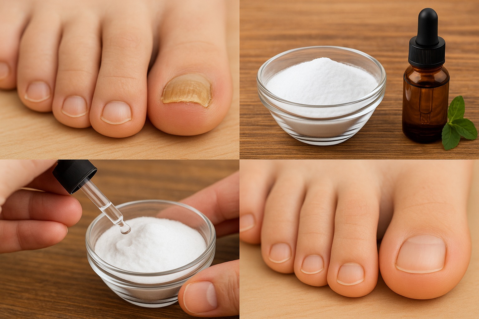 Natural Treatment for Toenail Fungus with Baking Soda 1