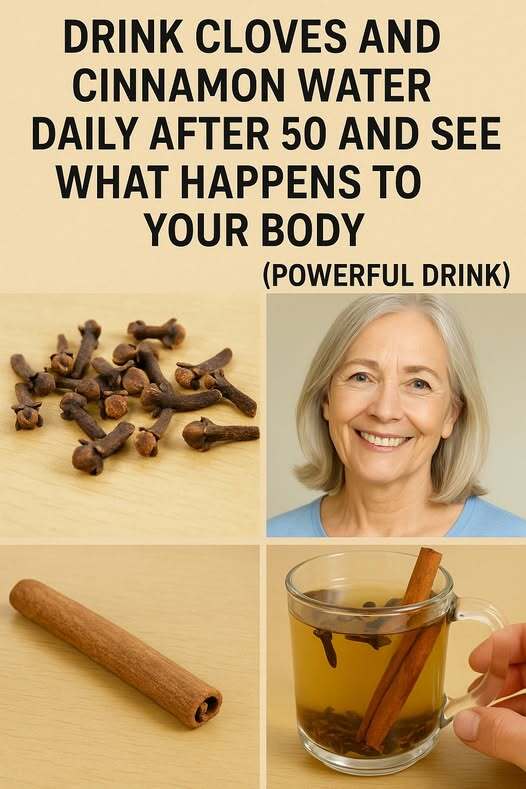 The Power of Cloves and Cinnamon Water: A Daily Ritual for Vibrant Health After 50 1