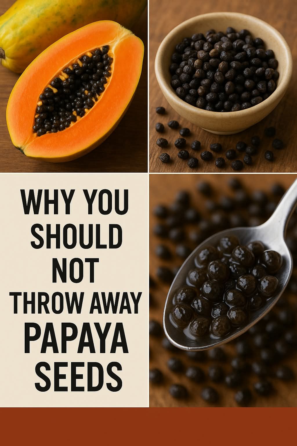 Discover the Wonderful Health Benefits of Papaya Seeds 1
