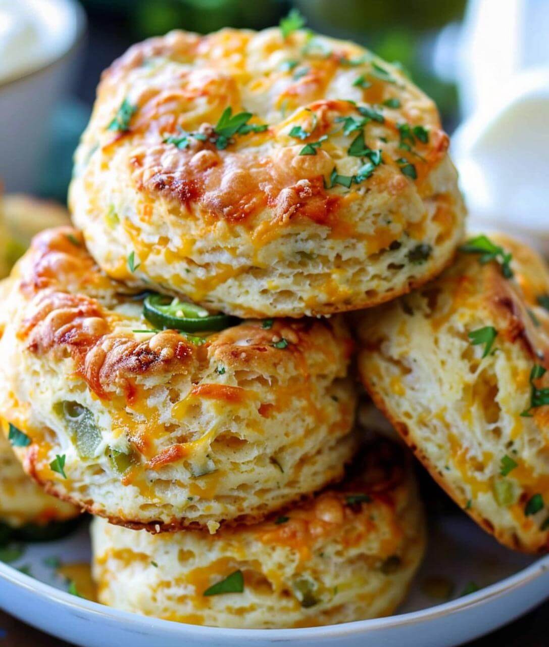 Jalapeño Cheddar Biscuits 1