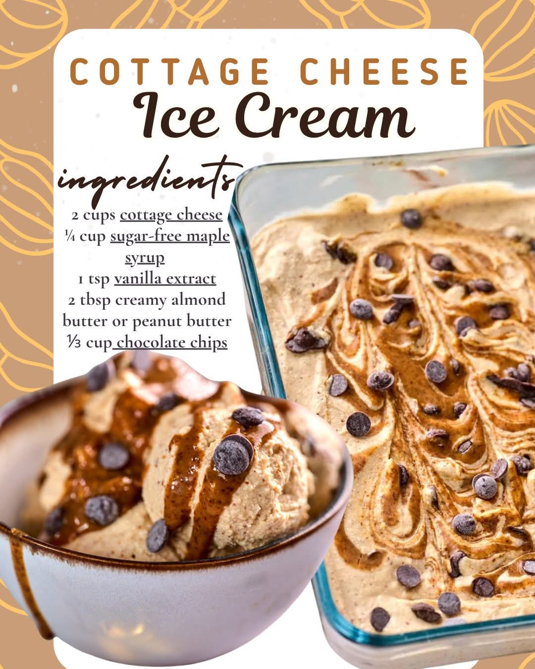 Cottage Cheese Ice Cream Recipe 1
