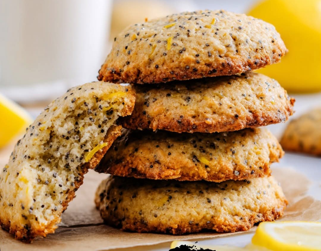 Mediterranean Lemon Poppyseed Cookies 1