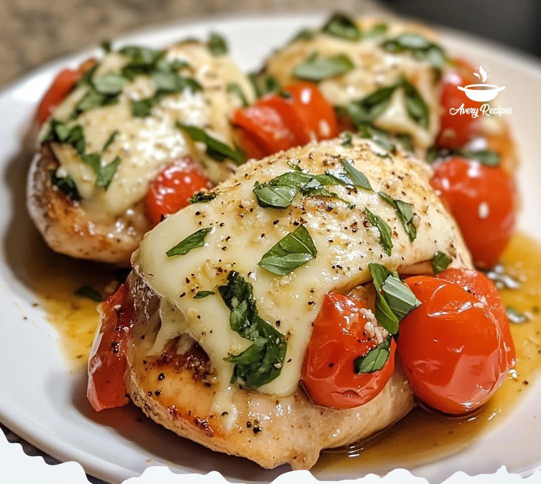 Mediterranean Caprese-Style Baked Chicken 1