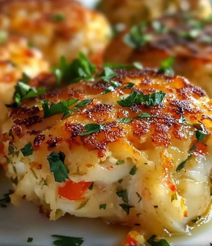 Mediterranean Crab and Shrimp Cakes 1