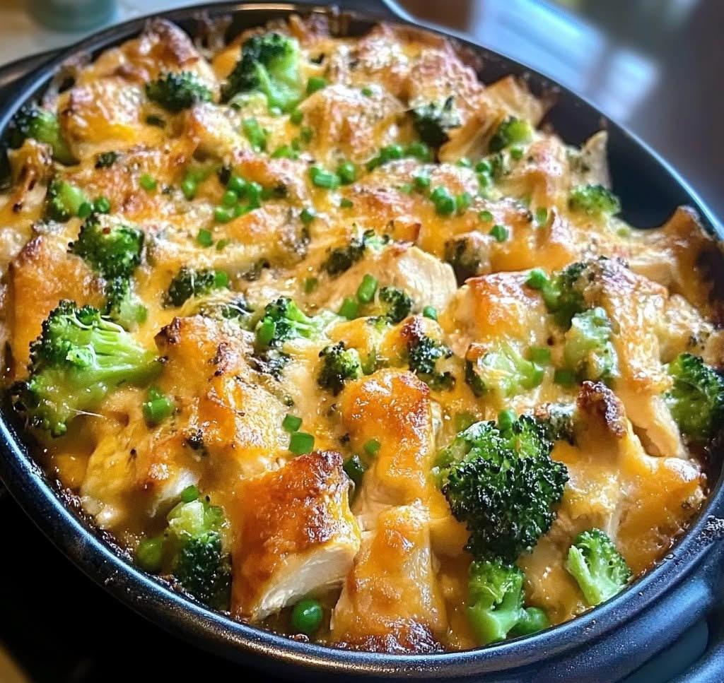 Skinny Chicken Broccoli Casserole 1