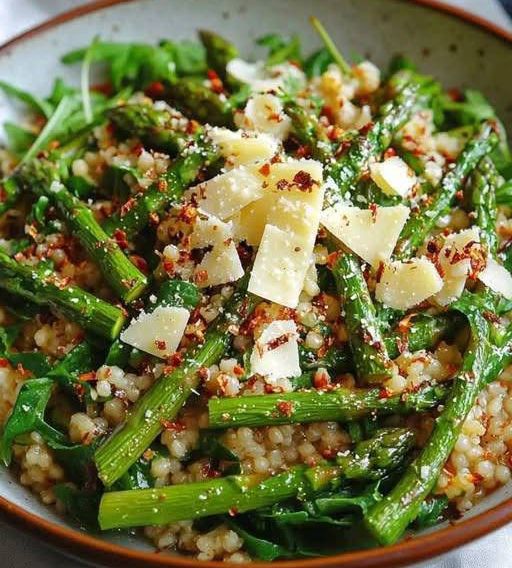 Pan-Roasted Asparagus with Pecorino 1