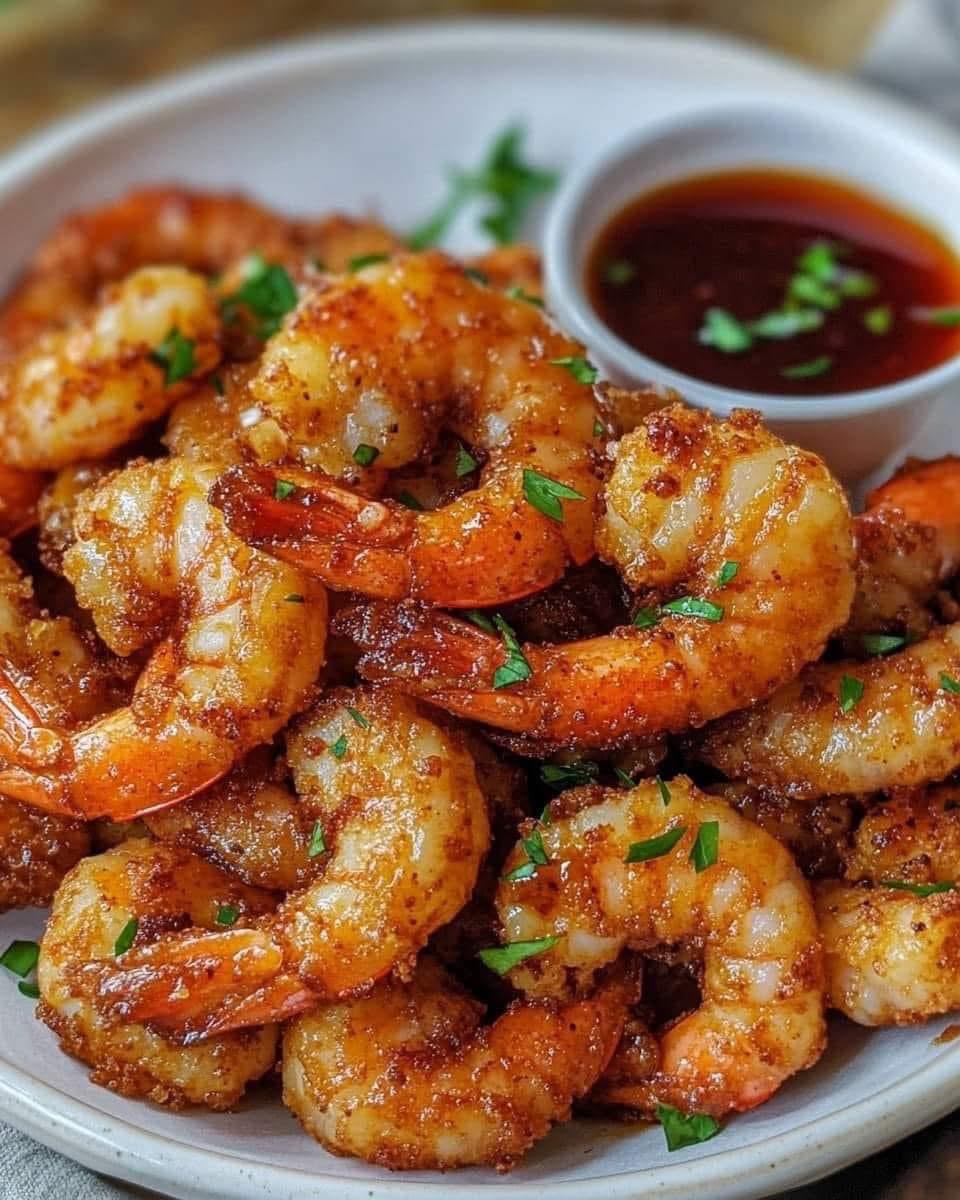 Hot Honey Fried Shrimp 1
