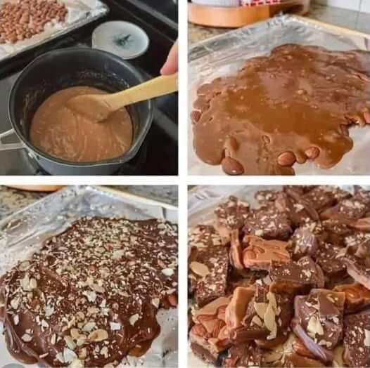 English chocolate toffee 1