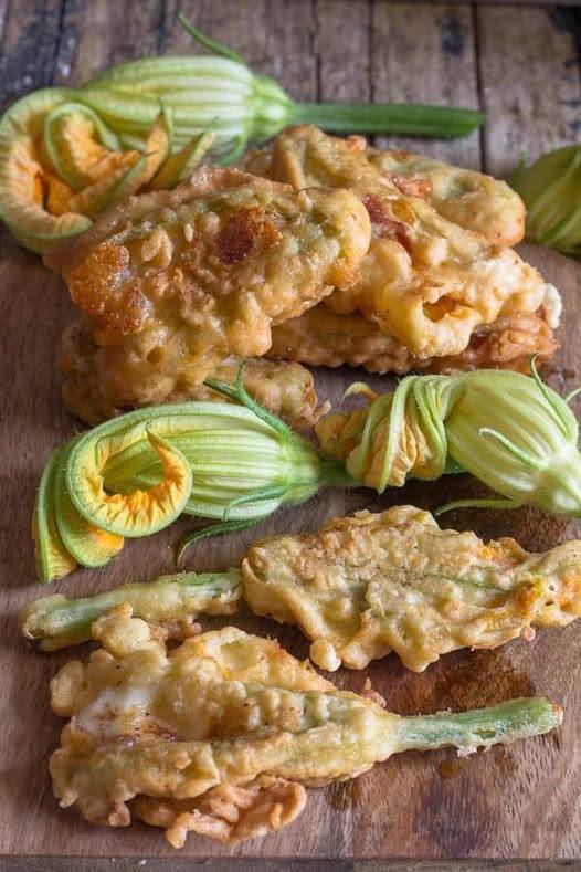 Fried Zucchini Flowers 1