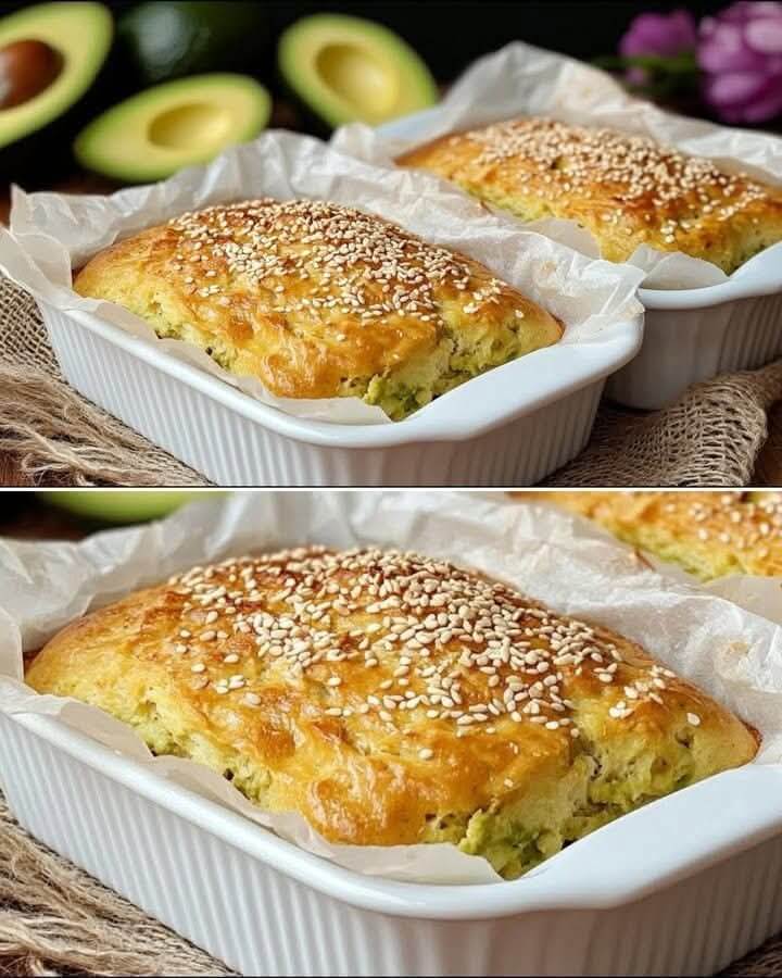 Mediterranean Avocado Bread 1