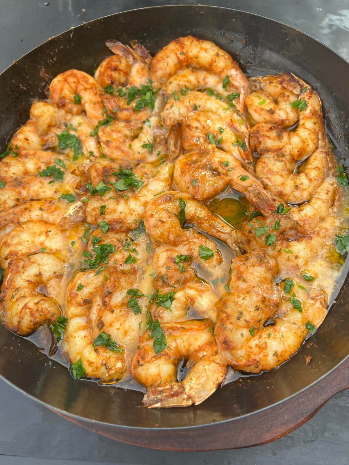 Mediterranean Lemon butter shrimp 1