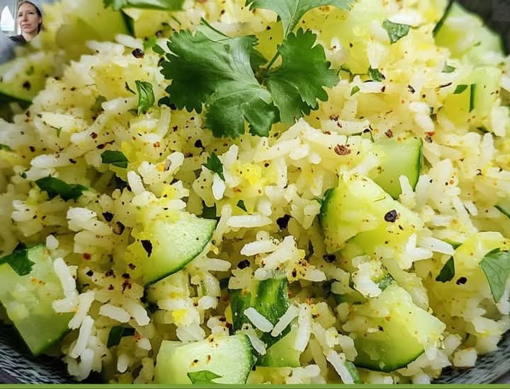 Mediterranean Cucumber with Spices Rice 1