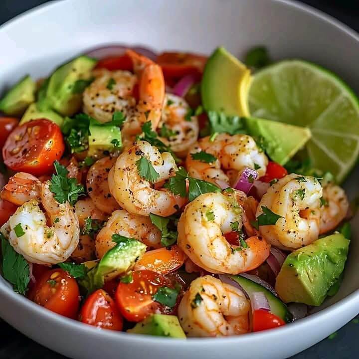 Shrimp Avocado Salad 1