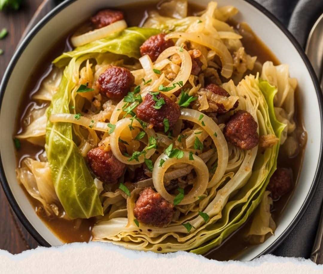 Mediterranean Smothered Cabbage 1