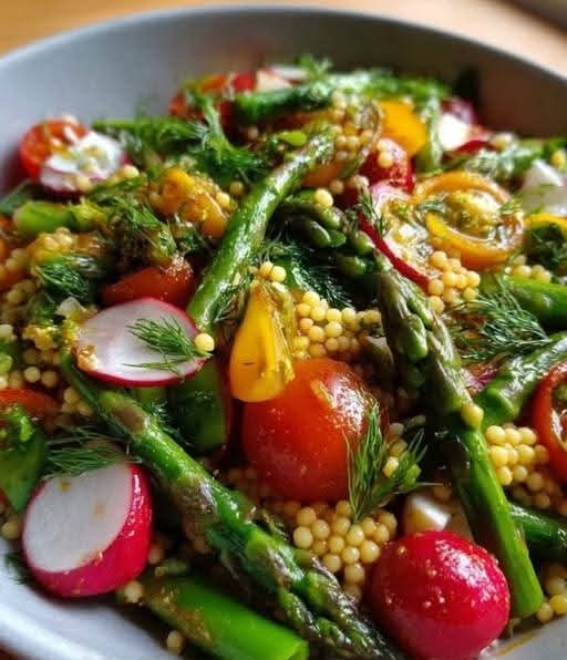 Mediterranean Spring Couscous Salad 1
