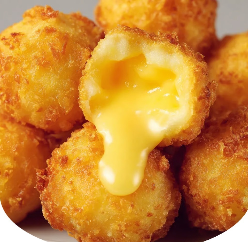Crispy Fried Cheese Balls in the Air Fryer 1