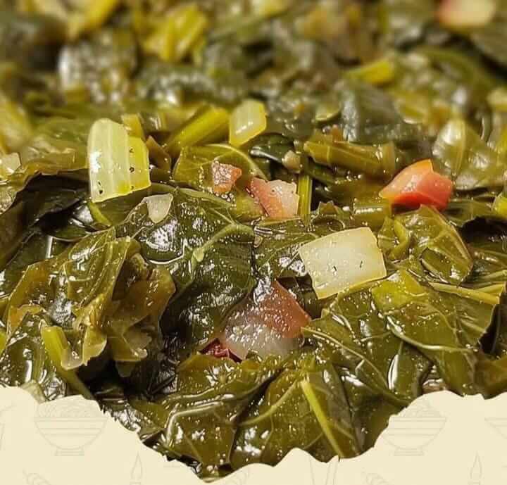 Mediterranean-Style Collard Greens 1