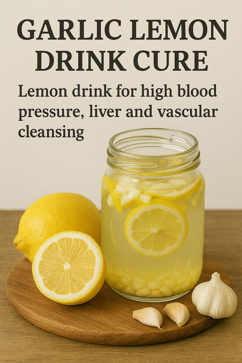 Boost Your Health with Garlic Lemon Drink 1