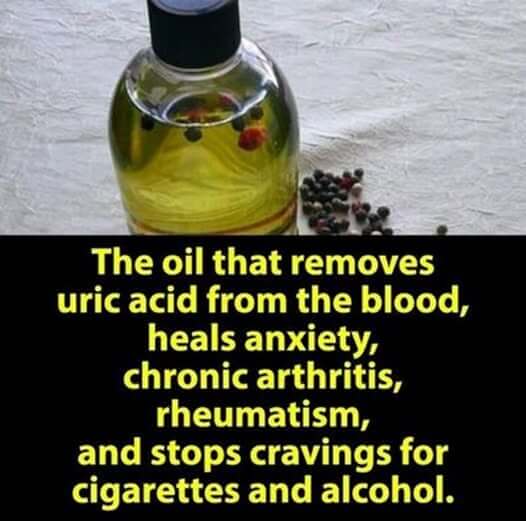 The Oil That May Help Remove Uric Acid, Ease Anxiety, Support Joints, and Reduce Cravings 1