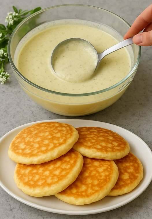 Fluffy Apple Pancakes in Air Fryer 1