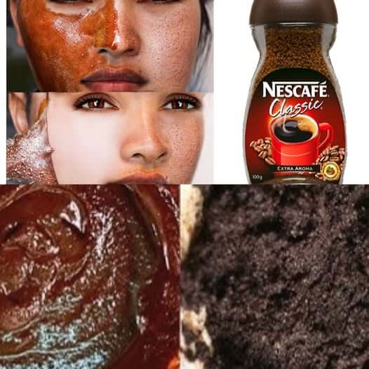 Miracle Nescafe Face Mask: Remove Pigmentation, Spots, Melasma, Blackheads & Dead Skin Cells Naturally 1