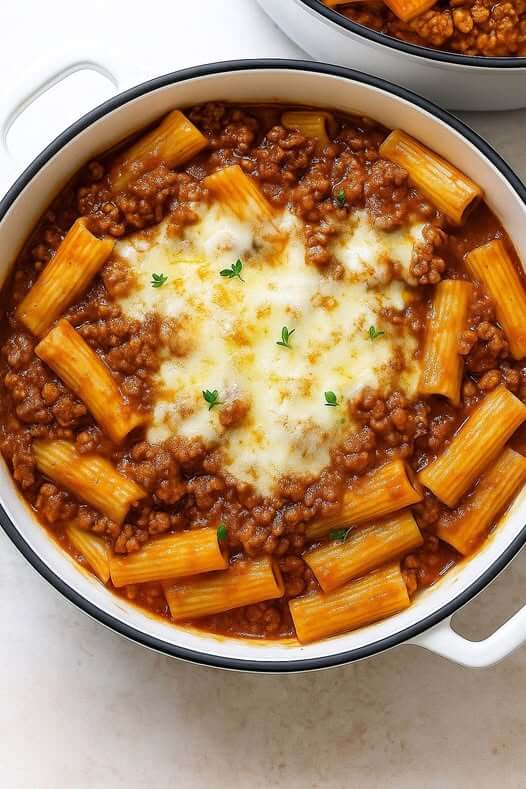 Cheesy Garlic Chicken Pasta 1