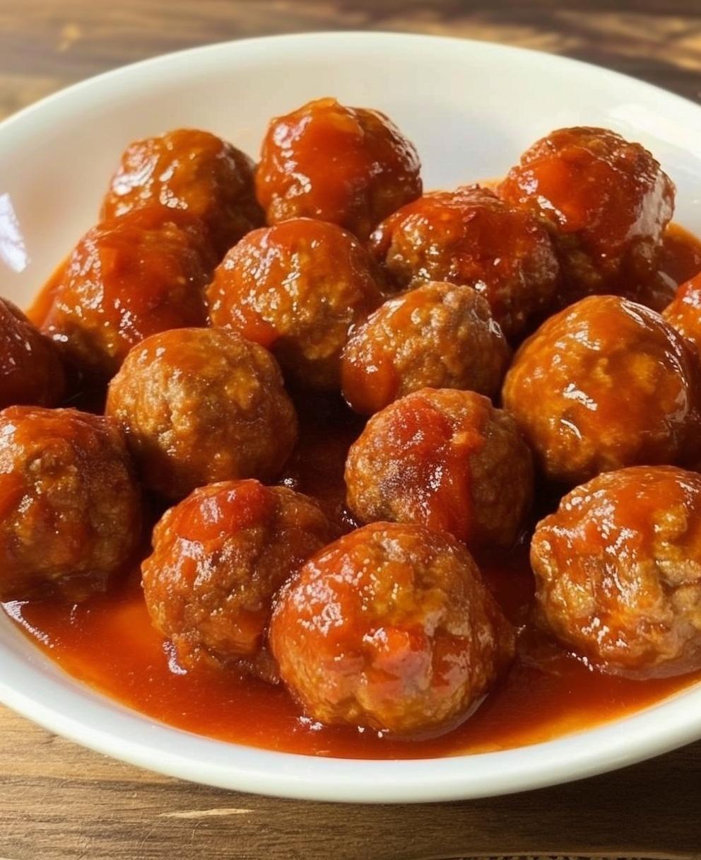 Pineapple BBQ Meatballs 1