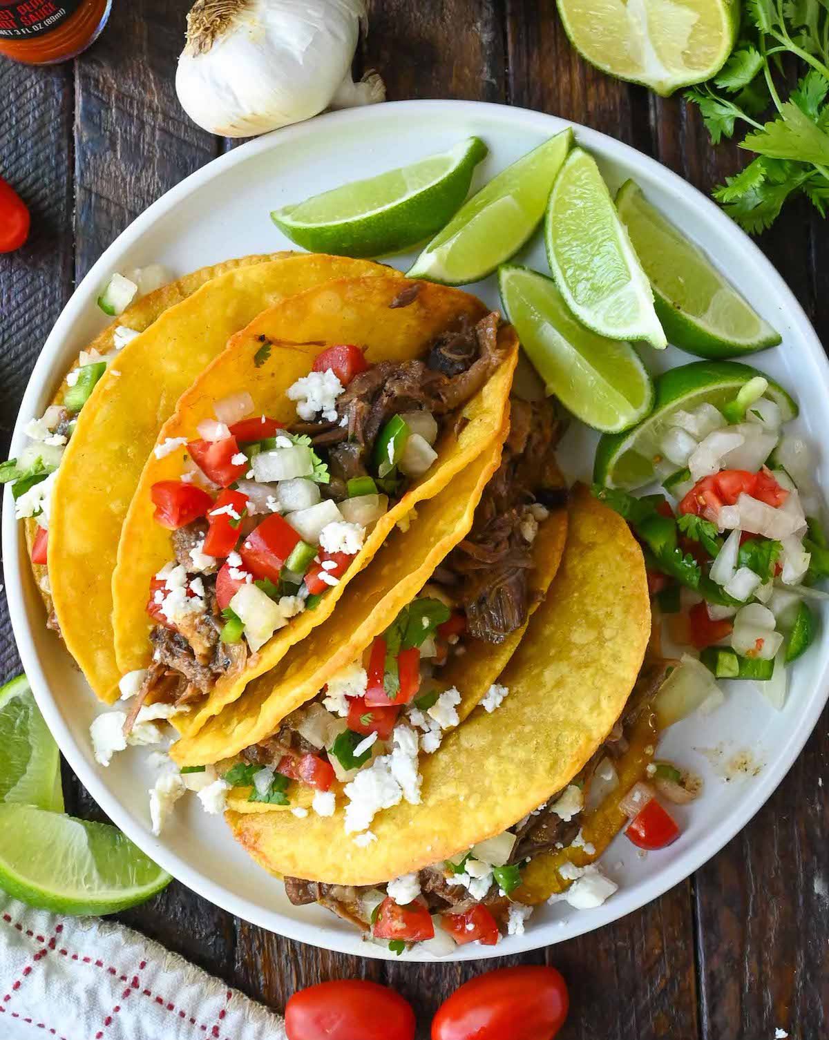 Slow Cooker Short Rib Tacos 1
