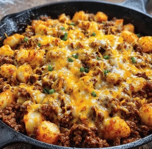 Sloppy Joe Potato Skillet 1