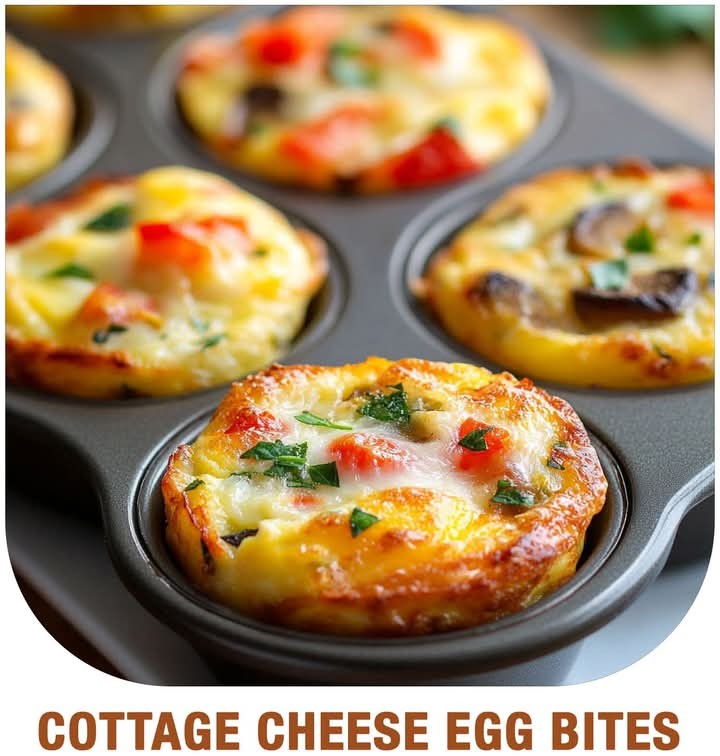 Mediterranean Cottage Cheese Egg Bites 1