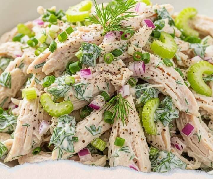 Mediterranean Herbed Buttermilk Chicken Salad 1