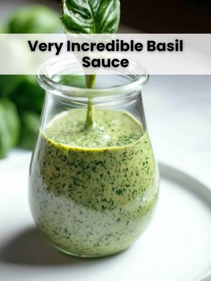 Mediterranean Incredible Basil Sauce 1