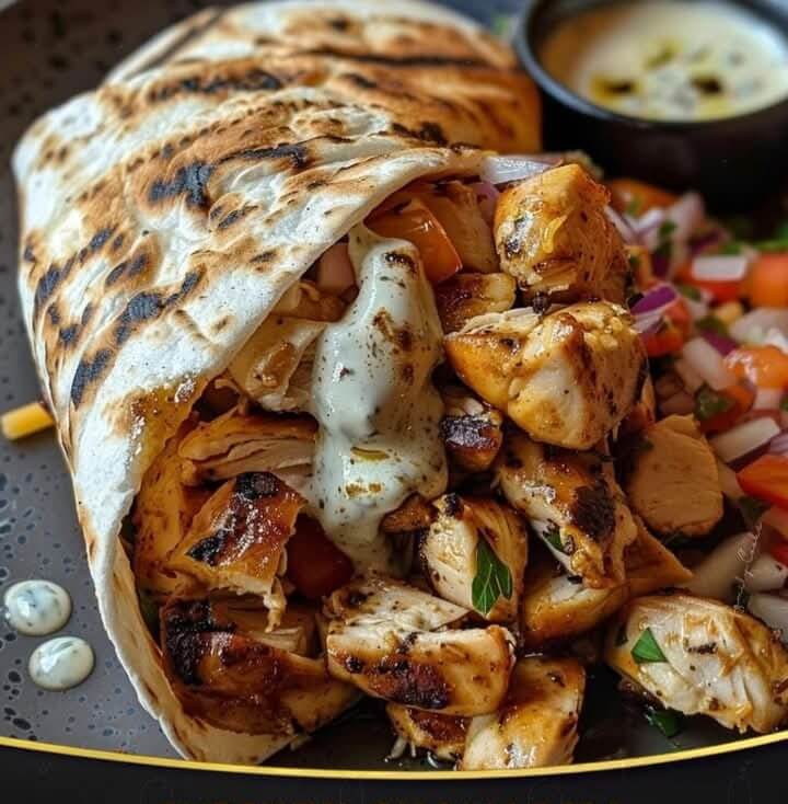 Mediterranean Chicken Shawarma 1