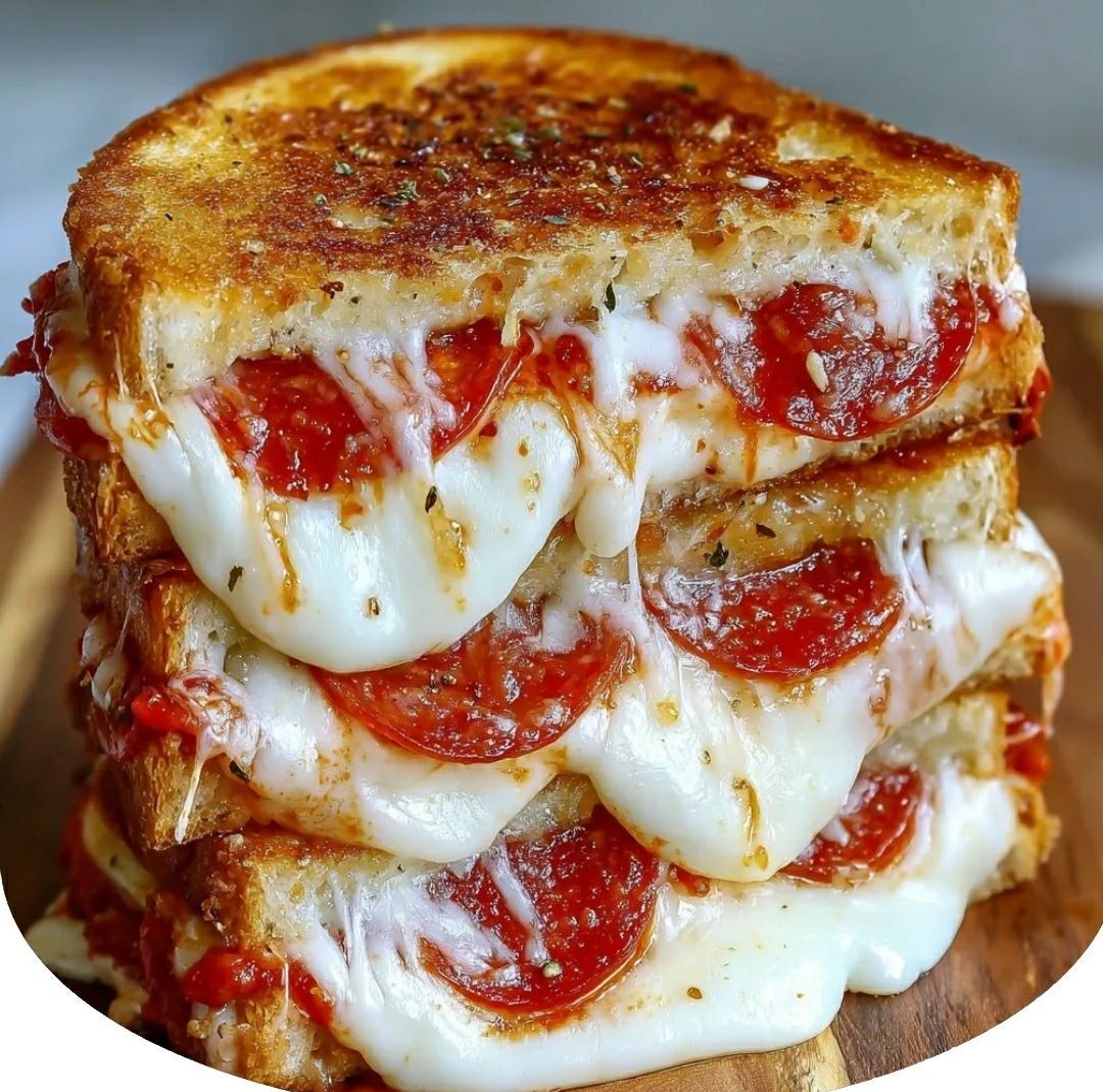 Air Fryer Pizza Grilled Cheese Sandwiches 1
