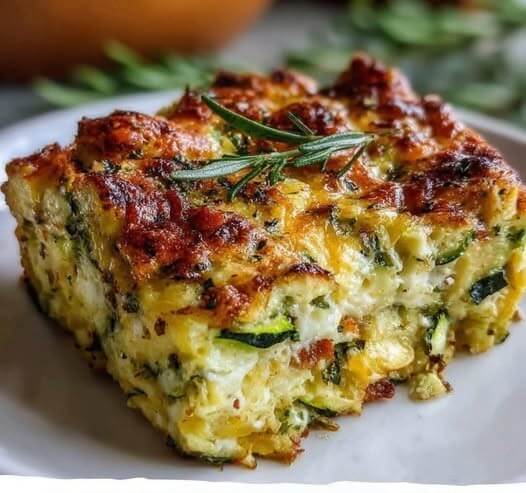 Mediterranean Garden Zucchini Casserole 1