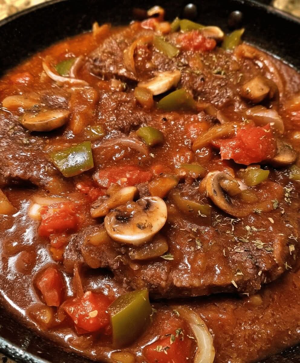 Mediterranean Old-Fashioned Swiss Steak 1