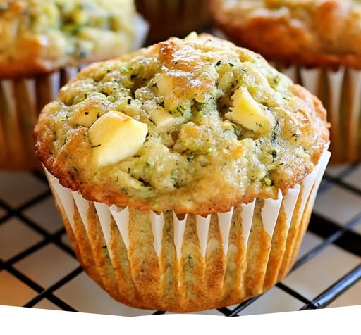 Mediterranean Banana Zucchini Muffins 1