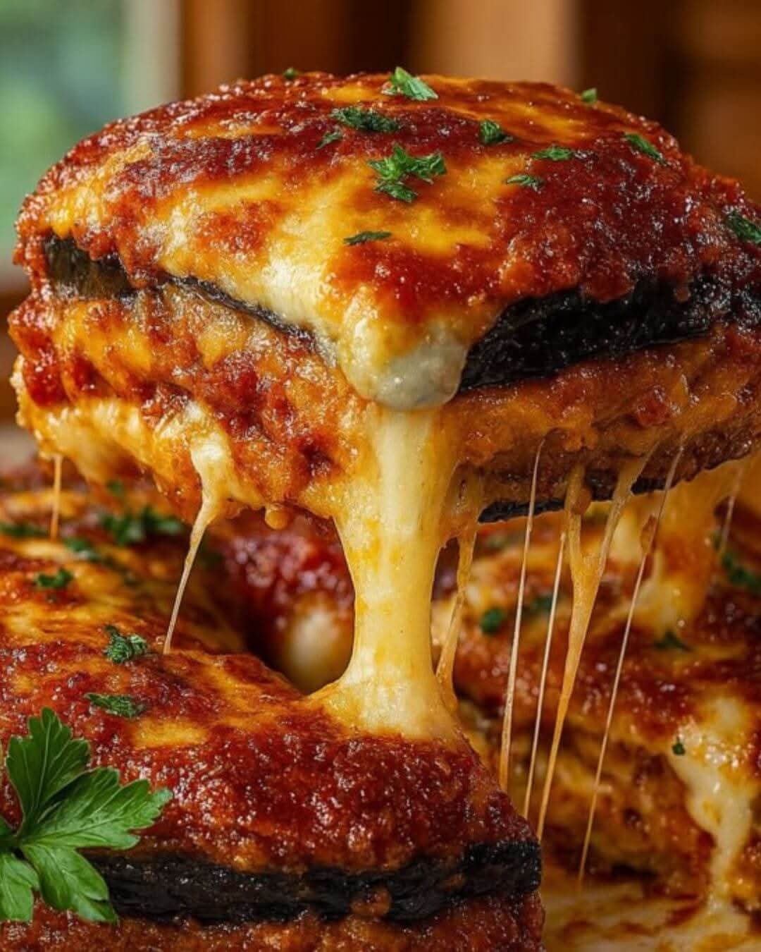 Mediterranean Eggplant Parmesan 1