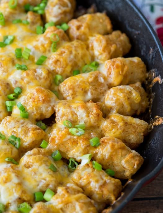 Mediterranean Sloppy Joe Tater Tot Casserole 1