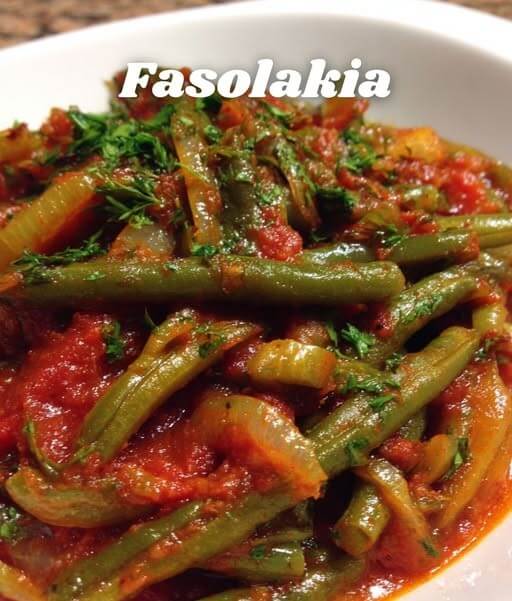 Mediterranean Fasolakia (Greek Green Bean Stew) 1