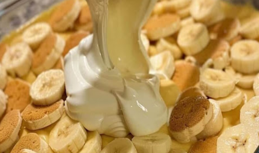 Creamed Banana Wafer Pudding 4