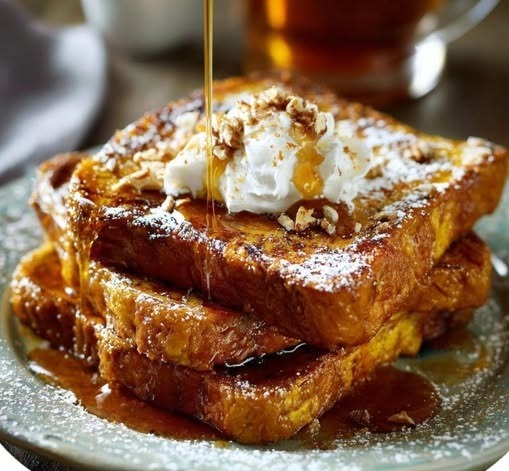 Pumpkin Pie French Toast 1