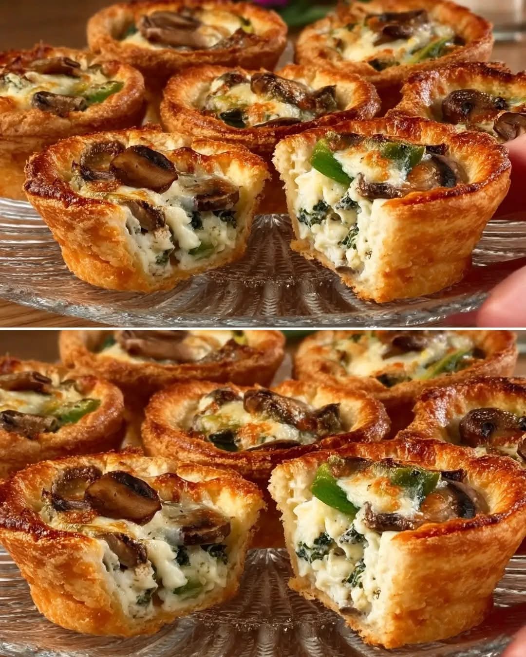 Mediterranean Savory Oatmeal Baskets 1