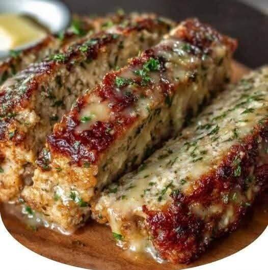 Mediterranean Melt-in-Your-Mouth Garlic Parmesan Chicken Meatloaf 1