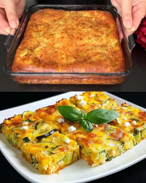 Mediterranean Zucchini Feta Bars 1